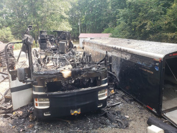 RV Fridge Fire 06-05-2019